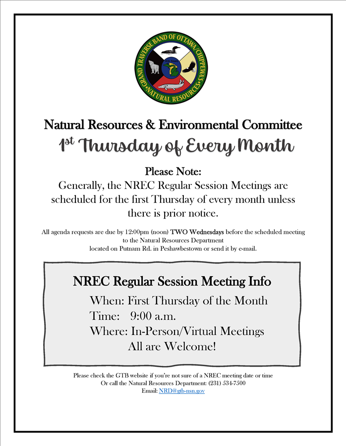 NREC Meeting Notice