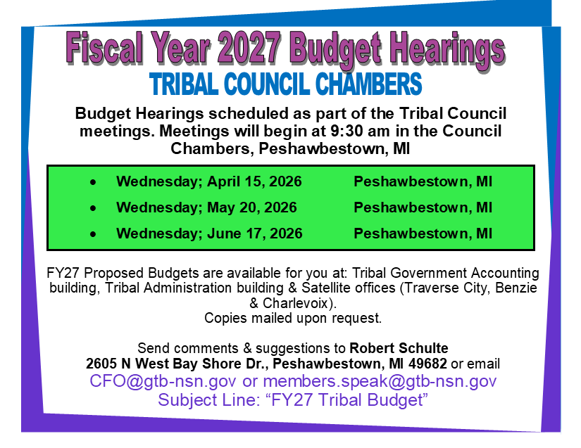 2026 March Budget Hearings